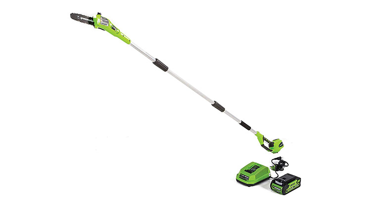 Greenworks 8.5′ 40V Cordless Pole Saw Review