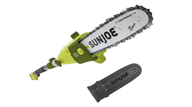 Sun Joe SWJ803E Multi-Angle Pole Saw-Best Telescope Chain Saw