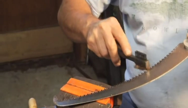 How to Sharpen a Pole Saw Blade