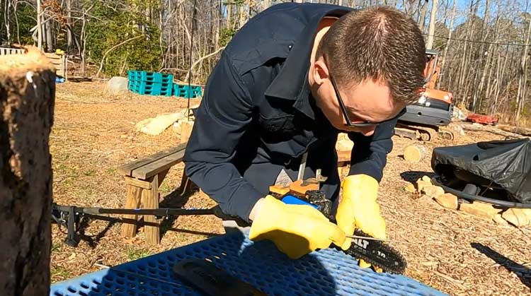 Very Easy to Sharpen the Cutters of Kobalt pole Saw